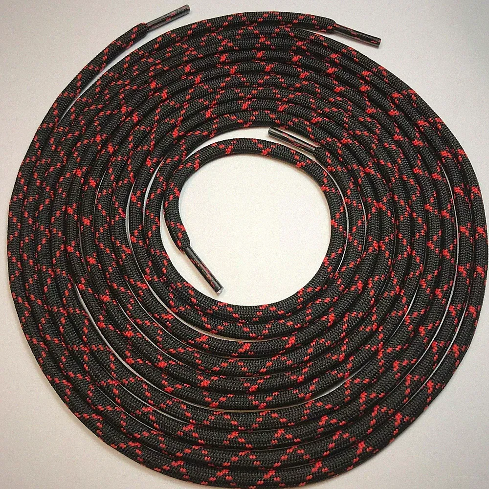 Heavy duty round boot shoe laces replacement for hiking motorcycle camping boots